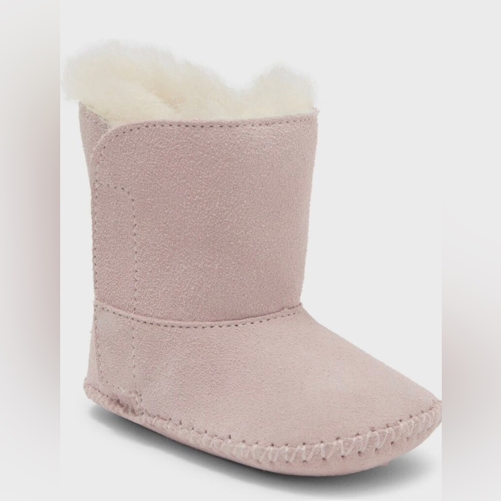 Brand new, never worn UGG caden pink baby shoes